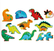 Load image into Gallery viewer, Crocodile Creek - Let’s Begin Puzzle - Dinosaurs
