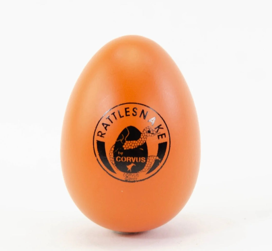 Rattlesnake - Orange Egg Shaker