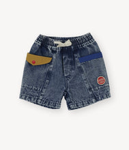 Load image into Gallery viewer, Goldie &amp; Ace - Colour Block Vintage Denim Shorts
