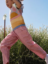 Load image into Gallery viewer, Goldie &amp; Ace - Lightweight Gingham Kit Pocket Pant Pink
