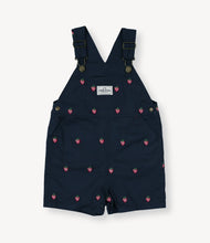 Load image into Gallery viewer, Goldie &amp; Ace - Mini Strawberry Embroidered Burton Overalls
