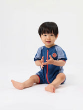 Load image into Gallery viewer, Goldie &amp; Ace - Stripe Relaxed Romper
