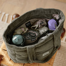 Load image into Gallery viewer, OiOi - Everyday Tote - Moss Green Corduroy
