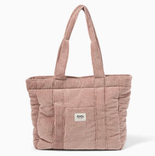Load image into Gallery viewer, OiOi - Everyday Tote - Rose Pink Corduroy
