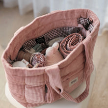 Load image into Gallery viewer, OiOi - Everyday Tote - Rose Pink Corduroy
