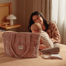 Load image into Gallery viewer, OiOi - Everyday Tote - Rose Pink Corduroy
