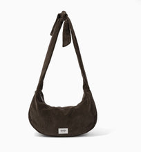 Load image into Gallery viewer, OiOi - Luna Crossbody - Chocolate Brown Corduroy (Pre-Order For September Delivery)
