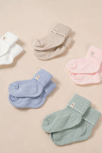 Load image into Gallery viewer, KIIN - Cotton Ribbed Baby Socks - IVORY
