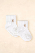 Load image into Gallery viewer, KIIN - Cotton Ribbed Baby Socks - IVORY
