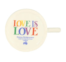 Load image into Gallery viewer, Emma Bridgewater - Rainbow Toast Love is Love 1/2 Pint Mug
