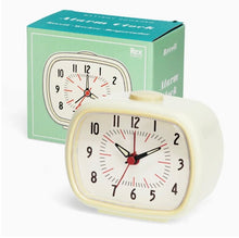 Load image into Gallery viewer, Rex London - Retro Alarm Clock - Ivory
