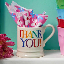 Load image into Gallery viewer, Emma Bridgewater - Rainbow Toast Thank You 1/2 Pint Mug
