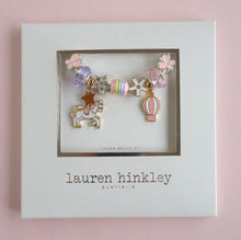 Load image into Gallery viewer, Lauren Hinkley - Unicorn Carousel Charm Bracelet
