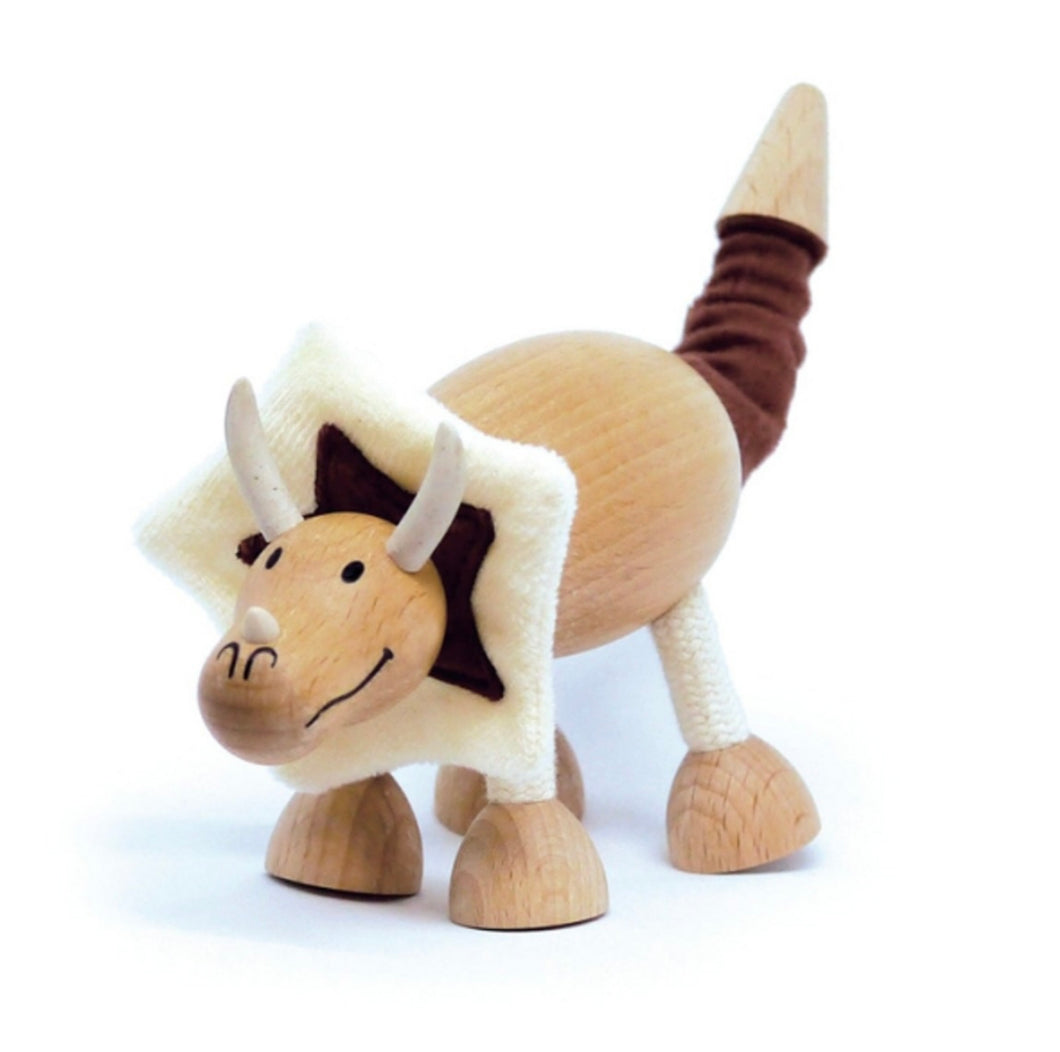 Anamalz - Wooden Triceratops