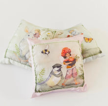 Load image into Gallery viewer, Sarah’s Silks - Mushroom Fairy Pillow
