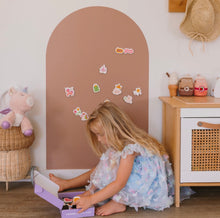 Load image into Gallery viewer, Smartypals - Magnetic Playwall™ | Magnetic Wall Decal For Kids &amp; Playrooms - CLAY
