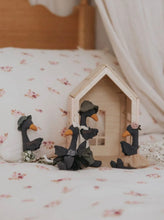 Load image into Gallery viewer, Rugabub - Byron | The Sunbaking Black Swan | Coastal Plush Doll | Rugaroo
