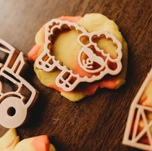 Load image into Gallery viewer, Kinfolk Pantry - Farm Cutter Set - Eco Playdough Tool
