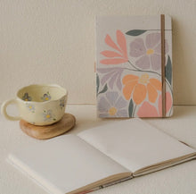 Load image into Gallery viewer, Kayu &amp; Co - Blossom Daydream Journal – A5 Handmade Scrapbook &amp; Flower Pen
