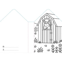 Load image into Gallery viewer, Sassi - Colouring Book House - Farm
