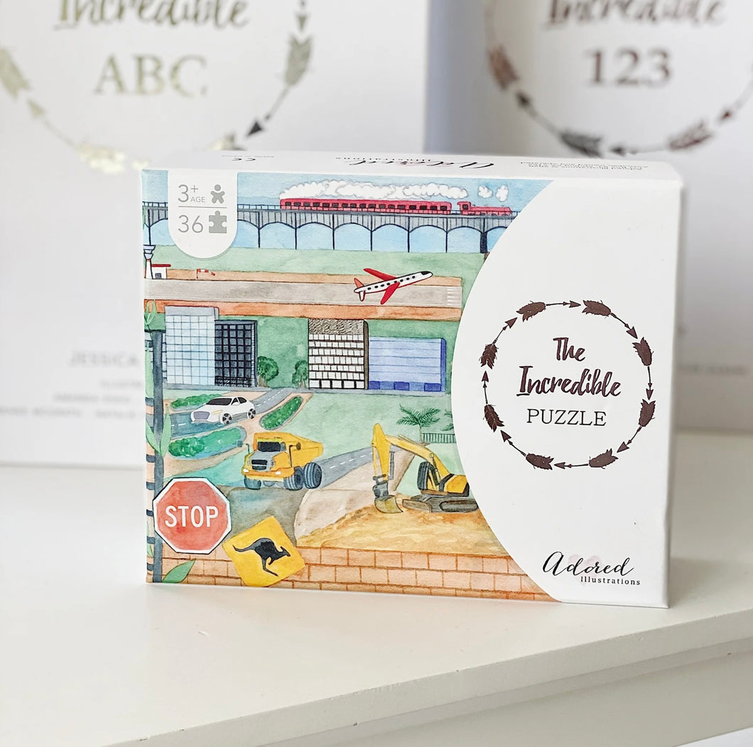 Adored Illustrations - The Incredible Puzzle