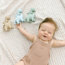 Load image into Gallery viewer, Winnie Parkes - Diplo the Dino - Dragon Natural Rubber Teether - BEIGE
