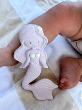 Load image into Gallery viewer, Winnie Parkes - Maeve the Mermaid Teether - GRAPE
