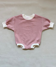 Load image into Gallery viewer, Tiny Trove - Maisie French Terry Bodysuit - Pink
