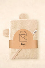 Load image into Gallery viewer, Kiin Baby Hooded Bath Towel - Oat
