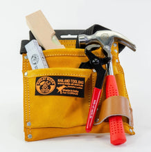 Load image into Gallery viewer, Kids at Work Leather Tool Belt - Standard with Tools Set 1
