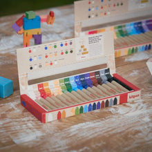 Load image into Gallery viewer, Kitpas Ecru Medium Stick Crayons 16 Colours
