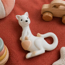 Load image into Gallery viewer, Rosie the Roo - Natural Rubber Teething Toy

