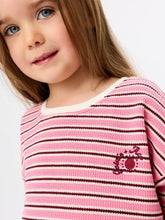 Load image into Gallery viewer, Goldie &amp; Ace - Waffle Stripe T-Shirt Pink

