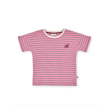 Load image into Gallery viewer, Goldie &amp; Ace - Waffle Stripe T-Shirt Pink
