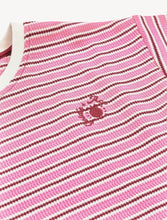 Load image into Gallery viewer, Goldie &amp; Ace - Waffle Stripe T-Shirt Pink
