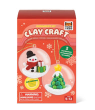 Load image into Gallery viewer, Tiger Tribe - Clay Craft - Ornament Kit - Snowman &amp; Tree
