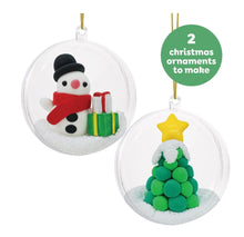 Load image into Gallery viewer, Tiger Tribe - Clay Craft - Ornament Kit - Snowman &amp; Tree
