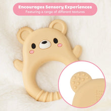 Load image into Gallery viewer, Tiger Tribe - Silicone Teether - Bear
