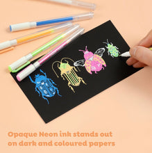 Load image into Gallery viewer, Tiger Tribe - Neon Fine Tip Paint Pens
