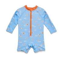 Load image into Gallery viewer, Crywolf - Baby Rash Suit - Fish School
