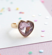 Load image into Gallery viewer, Lauren Hinkley - Gem Heart Ring
