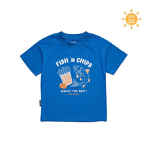 Load image into Gallery viewer, Crywolf - Sun Smart T-Shirt - Fish 'n Chips
