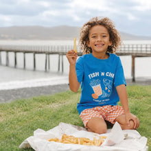 Load image into Gallery viewer, Crywolf - Sun Smart T-Shirt - Fish 'n Chips
