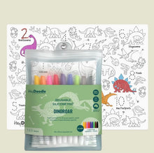Load image into Gallery viewer, Hey Doodle - Dinoroar Classic Colouring &amp; Doodle Mat
