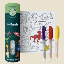 Load image into Gallery viewer, Hey Doodle - Dinoroar Mini Colouring &amp; Doodle Mat
