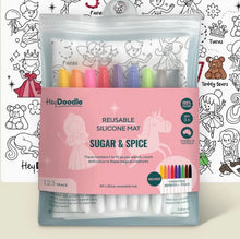 Load image into Gallery viewer, Hey Doodle - Sugar &amp; Spice Classic Colouring &amp; Doodle Mat
