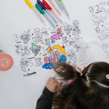 Load image into Gallery viewer, Hey Doodle - Sugar &amp; Spice Mini Colouring &amp; Doodle Mat
