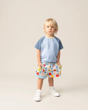 Load image into Gallery viewer, Das Ist Maurice - Raglan T-Shirt | Skyblue
