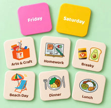 Load image into Gallery viewer, SmartyPals - Routine Magnet Set | Magnetic Routine Set For Kids
