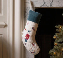 Load image into Gallery viewer, Christmas Santa Stocking - Nutcracker
